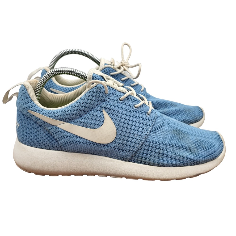 Nike  Roshe Run ID Running Shoes Womens Sz 9.5‎ Blue Sneakers Brides Maid